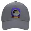 Ultimate Adult Hat Grey, (100% COTTON DRILL, ADULT, UNISEX, ONE SIZE)