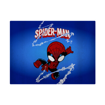 Spiderman kid, Επιφάνεια κοπής γυάλινη (38x28cm)