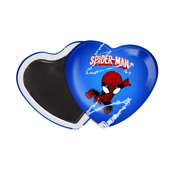 Spiderman kid, Μαγνητάκι καρδιά (57x52mm)