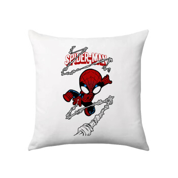 Spiderman kid, Μαξιλάρι καναπέ 40x40cm περιέχεται το  γέμισμα