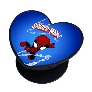 Spiderman kid, Phone Holders Stand  καρδιά Μαύρο Βάση Στήριξης Κινητού στο Χέρι