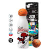 Bascetball Metal mug thermos, double wall, 550ml