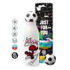 Soccer Metal mug thermos, double wall, 550ml
