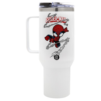Spiderman kid, Mega Stainless steel Tumbler with lid, double wall 1,2L