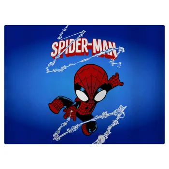 Spiderman kid, Επιφάνεια κοπής γυάλινη (38x28cm)