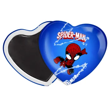 Spiderman kid, Μαγνητάκι καρδιά (57x52mm)