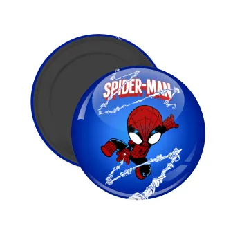 Spiderman kid, Μαγνητάκι ψυγείου στρογγυλό διάστασης 5cm