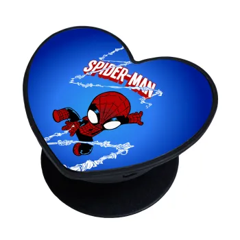 Spiderman kid, Phone Holders Stand  καρδιά Μαύρο Βάση Στήριξης Κινητού στο Χέρι