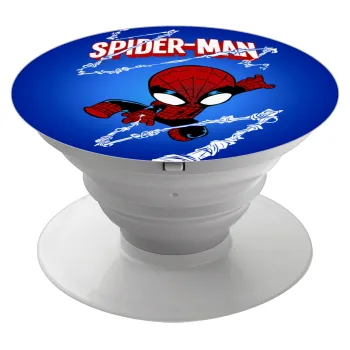 Spiderman kid, Phone Holders Stand  White Hand-held Mobile Phone Holder