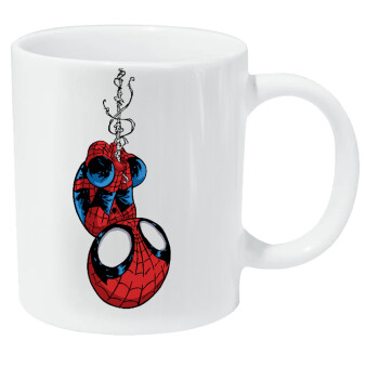 Spiderman upside down, Κούπα Giga, κεραμική, 590ml