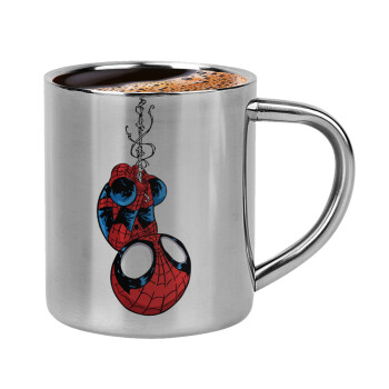 Spiderman upside down, Κουπάκι μεταλλικό διπλού τοιχώματος για espresso (220ml)