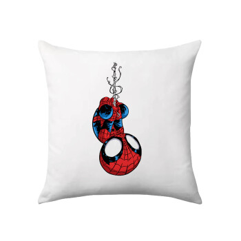 Spiderman upside down, Μαξιλάρι καναπέ 40x40cm περιέχεται το  γέμισμα