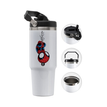 Spiderman upside down, Θερμός Ανοξείδωτο 30oz με χερούλι