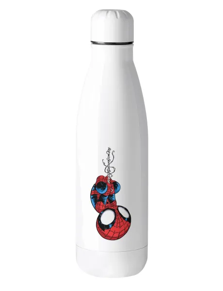 Spiderman upside down — Metal mug thermos (Stainless steel), 500ml