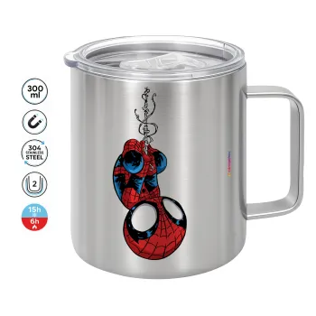 Spiderman upside down, Κούπα Ανοξείδωτη διπλού τοιχώματος 300ml