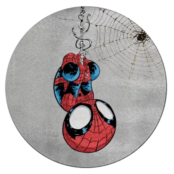 Spiderman upside down, Επιφάνεια κοπής γυάλινη στρογγυλή (30cm)