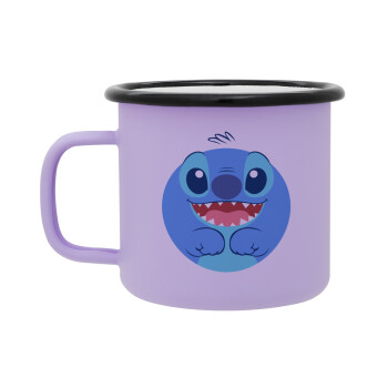 Lilo & Stitch blue, Κούπα Μεταλλική εμαγιέ ΜΑΤ Light Pastel Purple 360ml