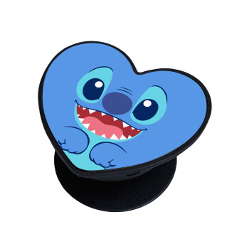 Lilo & Stitch blue, Phone Holders Stand  καρδιά Μαύρο Βάση Στήριξης Κινητού στο Χέρι