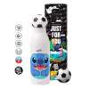 Soccer Metal mug thermos, double wall, 550ml