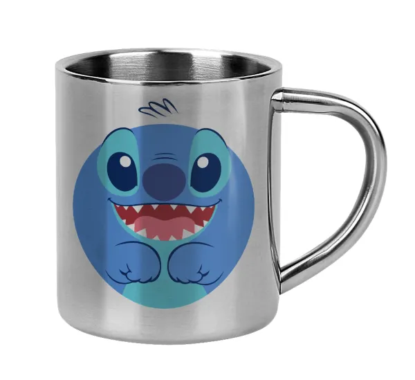 Lilo & Stitch blue — Mug Stainless steel double wall 300ml