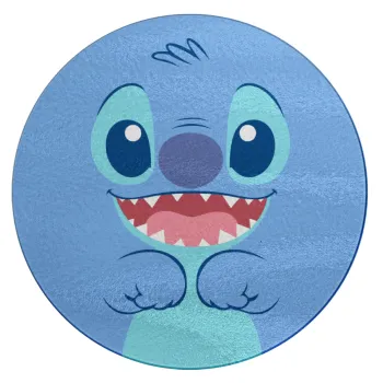 Lilo & Stitch blue, Επιφάνεια κοπής γυάλινη στρογγυλή (30cm)