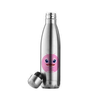 Lilo & Stitch Angel pink, Inox (Stainless steel) double-walled metal mug, 500ml