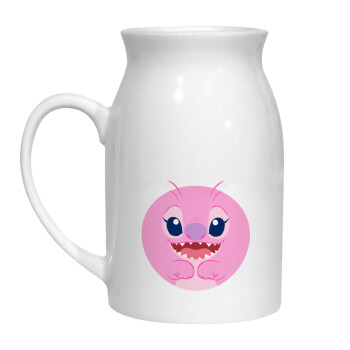 Lilo & Stitch Angel pink, Milk Jug (450ml) (1pcs)