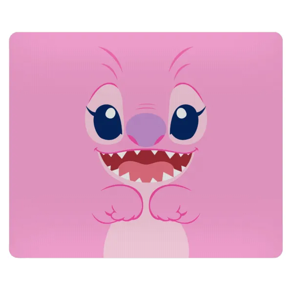Lilo & Stitch Angel pink — Mousepad ορθογώνιο 23x19cm