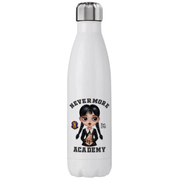 Wednesday Adams, nevermore, Stainless steel, double-walled, 750ml