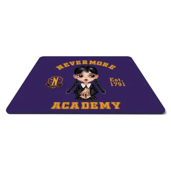 Wednesday Adams, nevermore, Mousepad rect 27x19cm