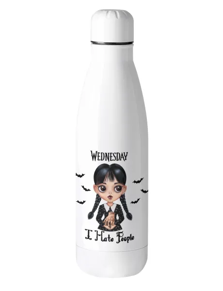 Wednesday Adams — Metal mug thermos (Stainless steel), 500ml