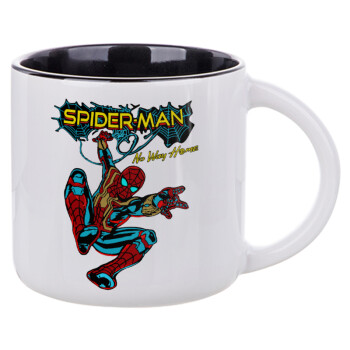 Spiderman no way home, Κούπα κεραμική 400ml Λευκή/Μαύρη