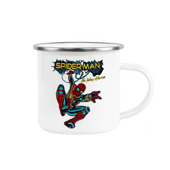 Spiderman no way home, Metallic enamel cup white 360ml