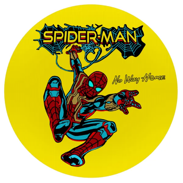 Spiderman no way home — Mousepad Στρογγυλό 20cm
