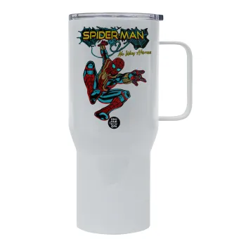 Spiderman no way home, Tumbler με καπάκι, διπλού τοιχώματος (θερμό) 750L