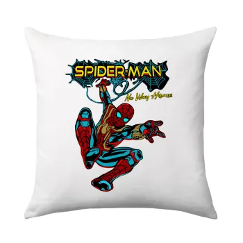 Spiderman no way home, Μαξιλάρι καναπέ 40x40cm περιέχεται το  γέμισμα