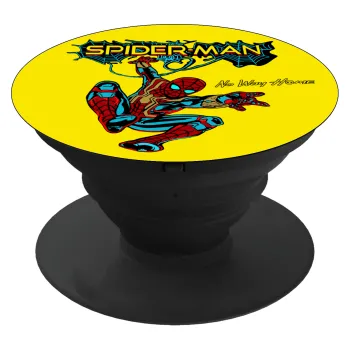Spiderman no way home, Phone Holders Stand  Μαύρο Βάση Στήριξης Κινητού στο Χέρι