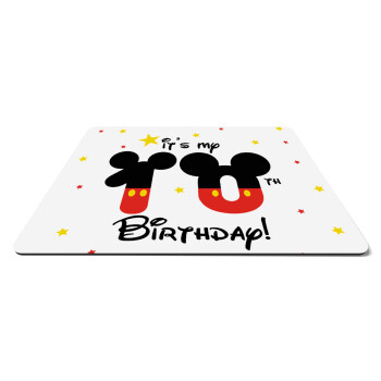 Disney look (Number) Birthday, Mousepad rect 27x19cm