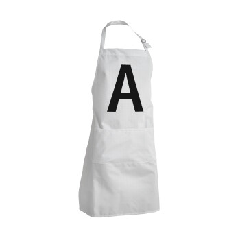 Μονόγραμμα , Adult Chef Apron (with sliders and 2 pockets)