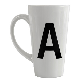 Μονόγραμμα , Κούπα κωνική Latte Μεγάλη, κεραμική, 450ml