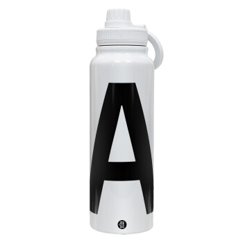 Μονόγραμμα , 1L Stainless Steel Thermal Bottle with Phone Holder & Double Wall Insulation