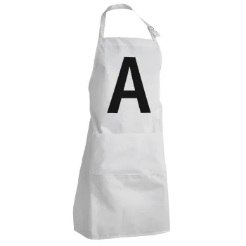 Μονόγραμμα , Adult Chef Apron (with sliders and 2 pockets)