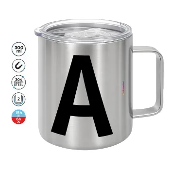 Μονόγραμμα , Mug Stainless steel double wall 300ml