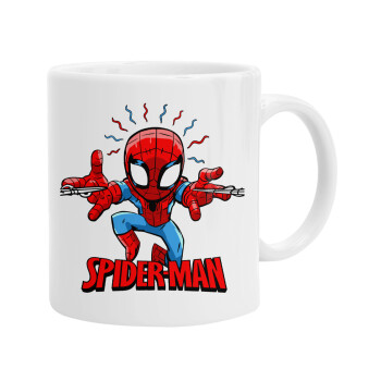 Spiderman flying, Κούπα, κεραμική, 330ml (1 τεμάχιο)