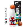 Bascetball Metal mug thermos, double wall, 550ml