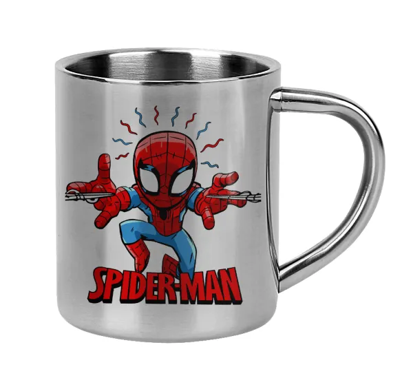 Spiderman flying — Mug Stainless steel double wall 300ml