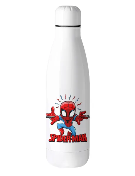Spiderman flying — Metal mug thermos (Stainless steel), 500ml