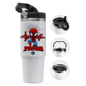 Spiderman flying, Θερμός Ανοξείδωτο 30oz με χερούλι