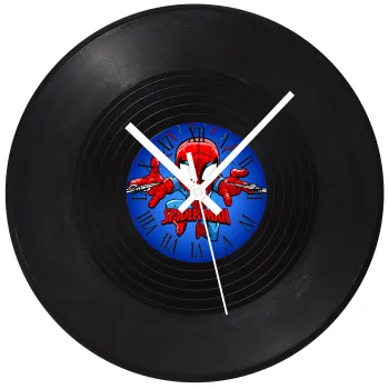 Spiderman flying, Ρολόι τοίχου Βινύλιο (30cm)