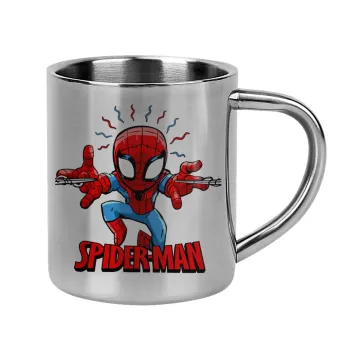 Spiderman flying, Κούπα Ανοξείδωτη διπλού τοιχώματος 300ml
